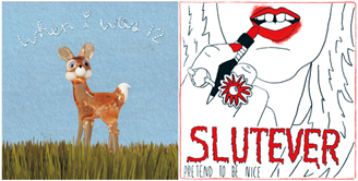 album covers for when I was 12 and slutever